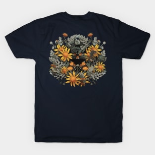 Silver Ragwort Crown (front and back) T-Shirt